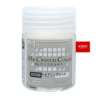 สีสูตรทินเนอร์ สีเคลือบมุกXC06 Tourmaline Green 18ml