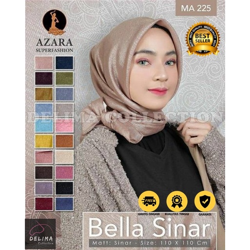 Hijab BELLA SINAR LASER CUT ORIGINAL BY Megastore/HIJAB Glamour DELIMA Collection