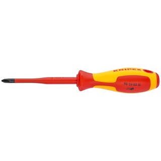 ไขควงกันไฟฟ้า KNIPEX NO.98 20 55 SL Screwdriver (Slim) for slotted screws Factory Gear By Gear Garage