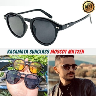 Moscot miltzen แว่นกันแดด ทรงกลม ป้องกันแสงสะท้อน UV400 สําหรับผู้ชาย ผู้หญิง