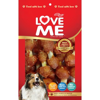 LOVEME ขนมสุนัข กระดูกพันสันใน ขนาด300/250/125กรัม