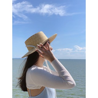 Tinytreetown - Sun with PU chain straw hat