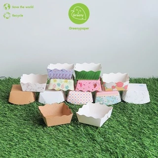 ซื้อ5ลด5% Greeny ถาดกระดาษ ทางร้านสุ่มลายให้ค่ะ ลูกค้าไม่สามารถเลือกลายได้นะคะ (สุ่มลาย/สุ่มขอบโค้งและขอบเรียบ)