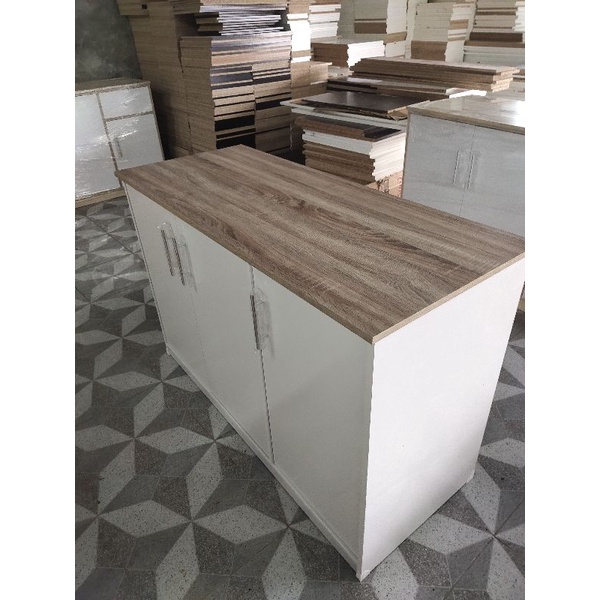 🔥ราคาถูก🔥Hawa 90 Furniture เคาน์เตอร์ 3บาน บานในขอบ 60*120*80 😊 - รูปที่ 4