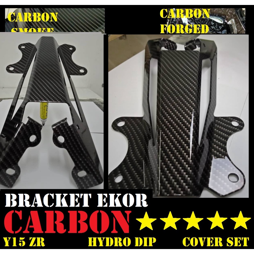 Yamaha Y15zr V1 V2 บังโคลนหลัง stay bracket besi magat belakang ekor HYDRO CARBON