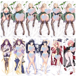 ปลอกหมอน ลายการ์ตูนนารูโตะ Tsunade Haruno Sakura Hyouga Hinata Dakimakura เหมาะกับผู้ชาย สําหรับกอดร่างกาย