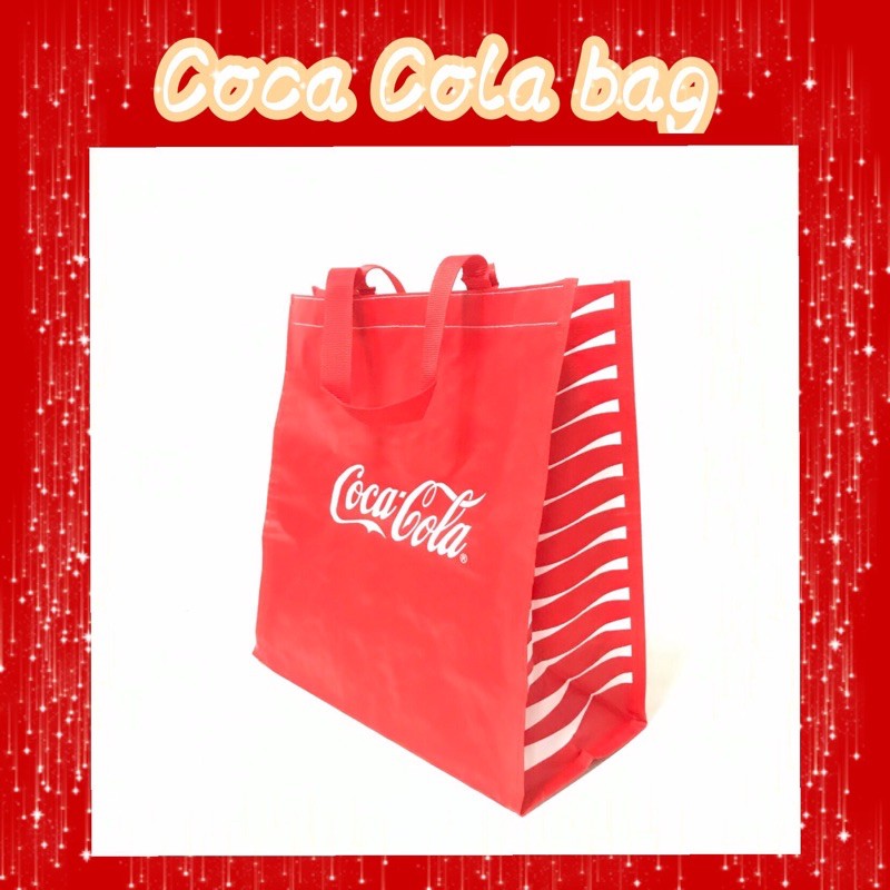 Coca Cola Bag กระเป๋าโค้กซัมเมอร์ ขนาดใหญ่ จุของได้มาก