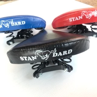 เบาะจักรยาน อานจักรยาน ทรง แม่บ้าน BMX มีเหล็ก MTB