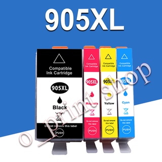 HP 905XL หมึก HP 905 สีดำ HP905XL ตลับหมึกสำหรับ HP 6960 6961 6962 6963 6979 8730 8740