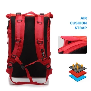 OZUKO Fashion Men Laptop Travel Backpack Waterproof College Student Schoolbag for Teenager