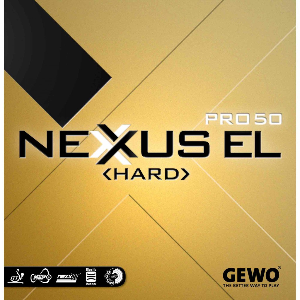 ยางปิงปอง Gewo Nexxus EL Pro 50 hard (Made in Germany) ราคา ถูกที่สุด ดีลบีเคเค แกลเลอรีภาพที่ 4