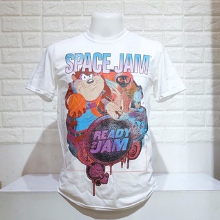 tshirtเสื้อยืดคอกลมฤดูร้อนเสื้อยืด SPACE JAM สินค้าลิขสิทธิ์แท้ 100%สามารถปรับแต่งได้Sto4XL