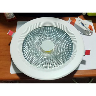 โคมดาวน์ไลท์ LED COB SPOT 30W ทรงกลม