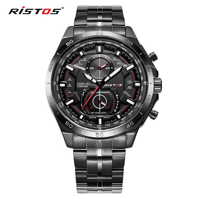 RISTOS 9325 นาฬิกาข้อมือสำหรับผู้ชาย