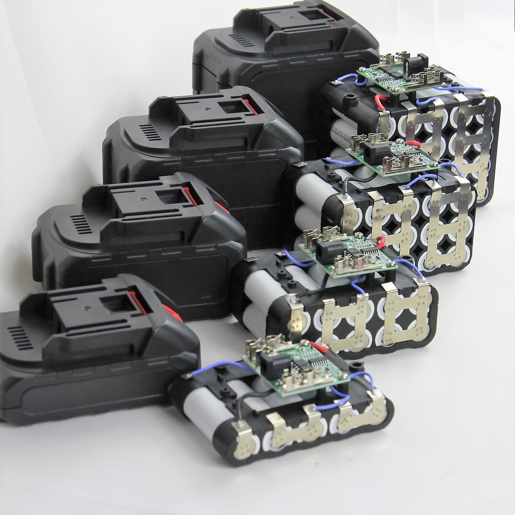 แบตเตอรี่ 18v. 21V. เครื่องมือไร้สาย ความจุเต็ม เซลแบตคุณภาพดี Bl1850 Bl1830 แบตสว่าน แบตเครื่องมือจีน แบตทรง Makita - รูปที่ 5