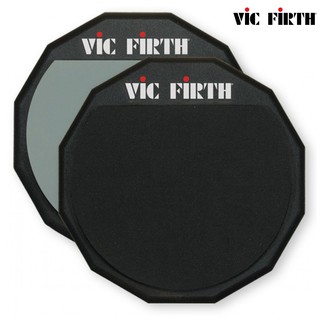 Vic Firth® PAD12D แป้นซ้อมกลอง ขนาด 12 นิ้ว แบบตีได้ 2 หน้า (Double-Sided Practice Drum Pad)