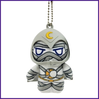 พวงกุญแจ จี้ตุ๊กตาการ์ตูนภาพยนตร์อเมริกัน Moon Knight Cos ผ้ากํามะหยี่ขนนิ่ม สําหรับเด็กผู้หญิง