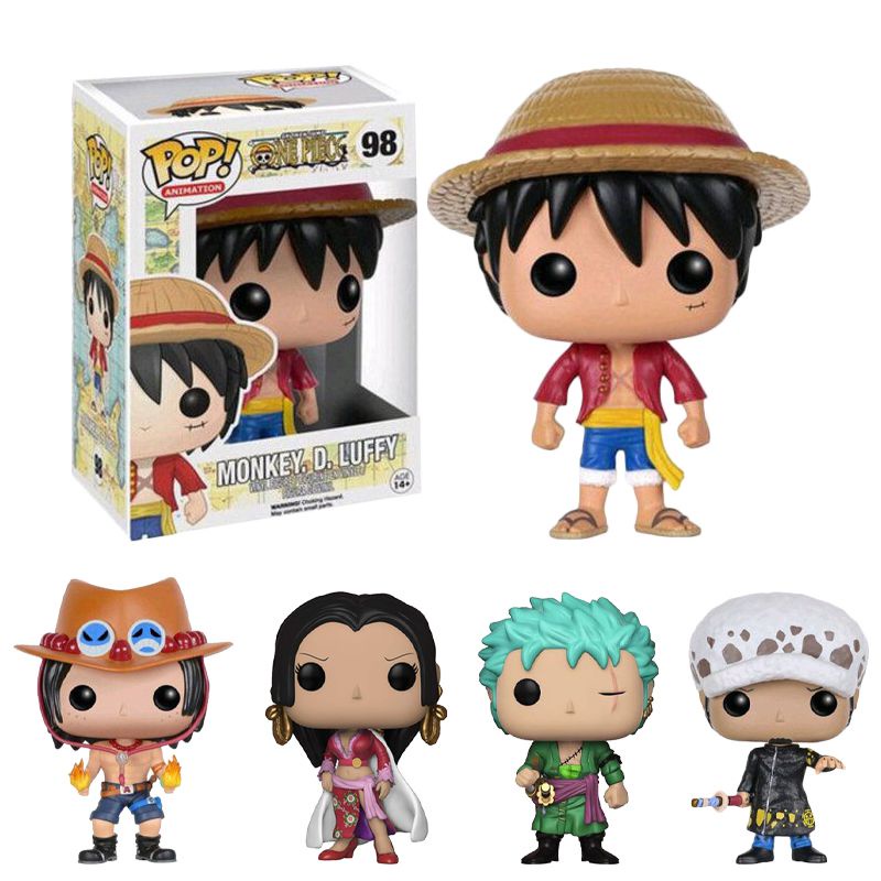 NEW!! FUNKO POP One Piece BROOK Buffed Chopper with box Model Figure Collectible Model Toy for gift