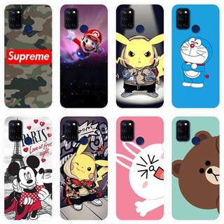 เคสสำหรับ Realme C17 Case Silicone Back Cover Soft Casing Realme C17 C 17 RealmeC17 cartoon TPU เคส