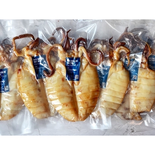 หมึกแดดเดียว สดปลอดสาร ทอดเสร็จ พร้อมส่ง ราคาถูก