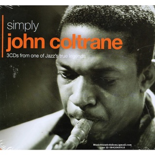 CD,John Coltrane - Simply John Coltrane (From One Of Jazzs True Legends)(3CD)(instrumental)(2016)(EU)