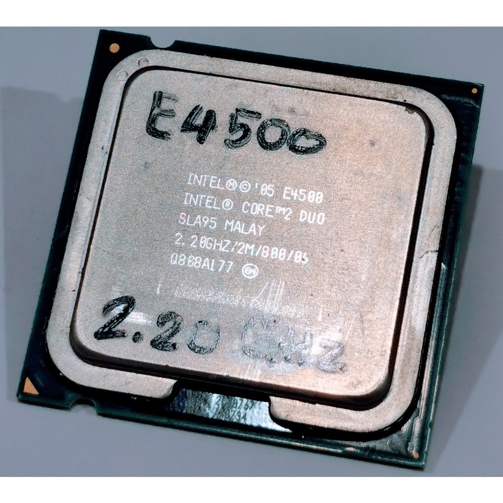 Intel Core 2 Duo E4500 2.20GHz 2M 800 06 SLA95 Shopee Thailand