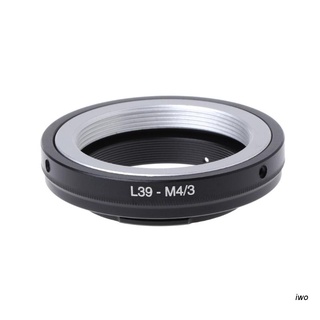 iwo  L39-M4/3 Mount Adapter Ring For Leica L39 M39 Lens to Panasonic G1 GH1 Olympus