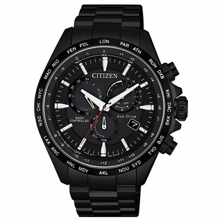 CITIZEN CB5835-83E Eco-Drive Radio-Controlled Perpetual Calendar IP Black Watch