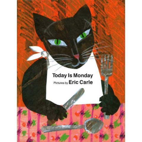 วันนี้วันจันทร์ By Eric Carle Board Book