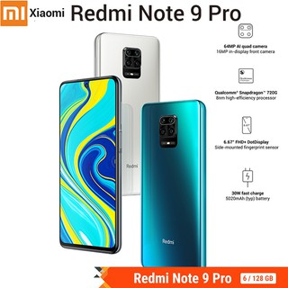 XIAOMI Redmi Note 9 Pro Ram 6GB | 128GB สินค้าใหม่ ประกันศูนย์ | LiNK Mobilie ขายมือถือแท้ ศูนย์ ราคาส่ง