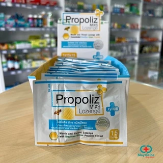 Propoliz lozenge ลูกอมโพรโพลิซ ของแท้ พร้อมส่ง 1 ซอง มี 8 เม็ด
