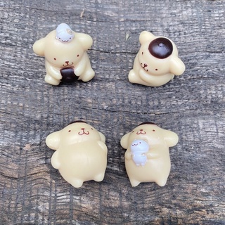 เซ็ต 4 โมเดล ปอม ปอมปอมปูริน pompompurin