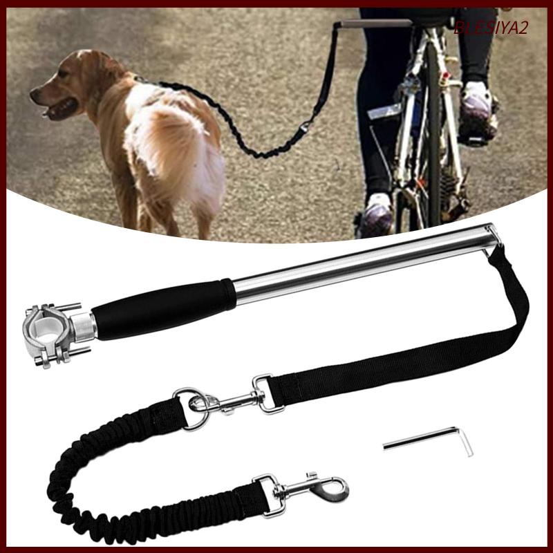 Retractable Bicycle Dog Leash Hand Free Dog Bike Leash for Outdoor