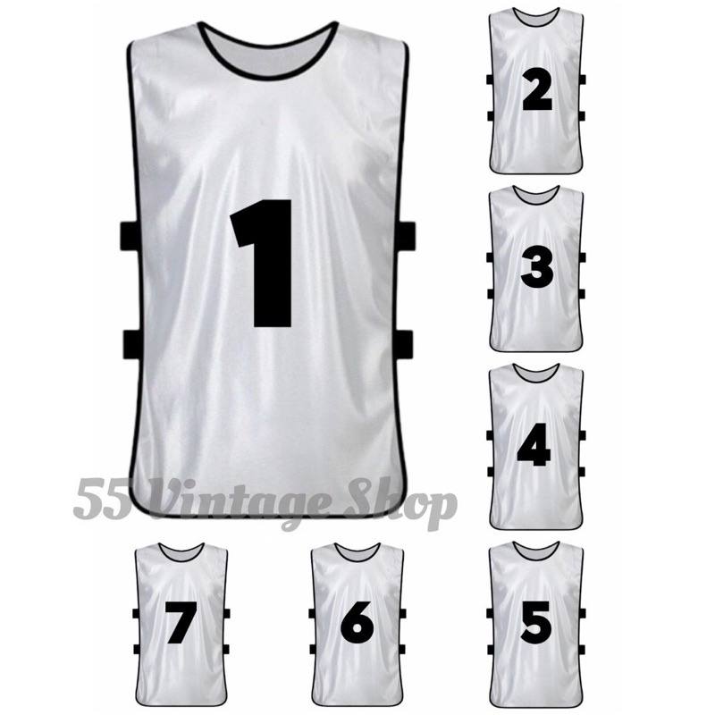 เสื้อเอี่ยมกีฬา เสื้อซ้อมบอล 💥แพ็ค7ตัว พร้อมส่ง คุ้มสุดๆ💥 - รูปที่ 5