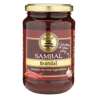 Sambal Brandal 375 g-Indonesian/Malaysian Chili sauce.Weight 375 g./น้ำพริกอินโด/มาเลย์ สูตร บรันดอล 375 g