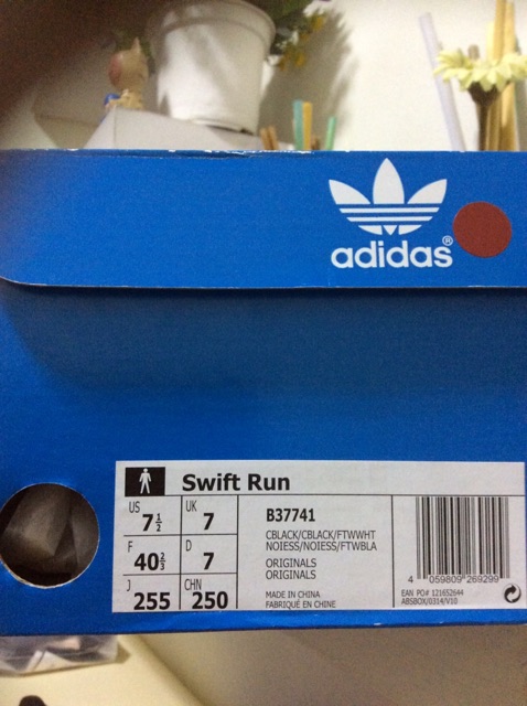 Adidas Swift Run Size UK 7 24.5 25 cm nui mijang ThaiPick