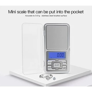 Kiprun mini Digital Scale, 0.01x500g Increment ดิจิตอลอิเล็กทรอนิกส์ mini แบบพกพาเครื่องชั่งน้ําหนักสําหรับเครื่องประดับในครัว