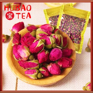 ชาดอกไม้ ดอกกุหลาบ ชากุหลาบ 花茶 玫瑰花 苦水玫瑰 100-500g rose tea สามารถปรับปรุงปัญหาการนอนไม่หลับ