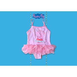 ✅ [4-5Y] Peppa Pig Swimsuit ชุดว่ายน้ำเด็ก เป๊ปป้า พิก