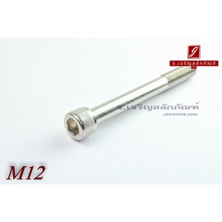 น็อตหัวจมสแตนเลส M12x110