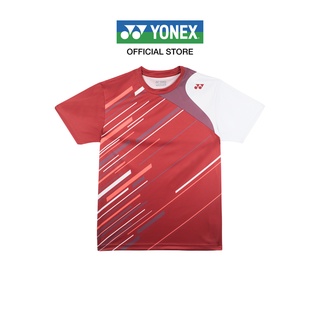 YONEX T-SHIRT 22102 เสื้อคอกลม ผ้าโพลีเอสเตอร์ 100 % เนื้อสัมผัสนุ่มสบายระบายอากาศได้ดี