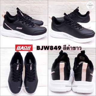 Baoji แท้💯% รุ่นหนังนิ่มลุยน้ำได้ พื้นสูง 3.8 เซน รองเท้าผ้าใบรุ่น BJW849 / BJW1016 / BJW1064 ไซส์ 37-41