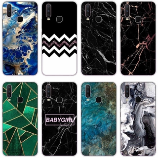 Vivo y20 y12 y15 2020 y83 y95 y11 2019 Case TPU Soft Silicon Protecitve Shell Phone casing Cover Marble