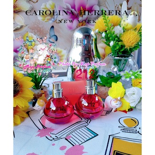 Carolina Herrera 212 Silver Limited Edition Eau De Toilette For Women 60 ml. ( กล่องขาย ).