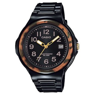 Casio นาฬิกาข้อมือผู้หญิง สายเรซิ่น สีดำ รุ่น LX-S700H-1B ( Black )