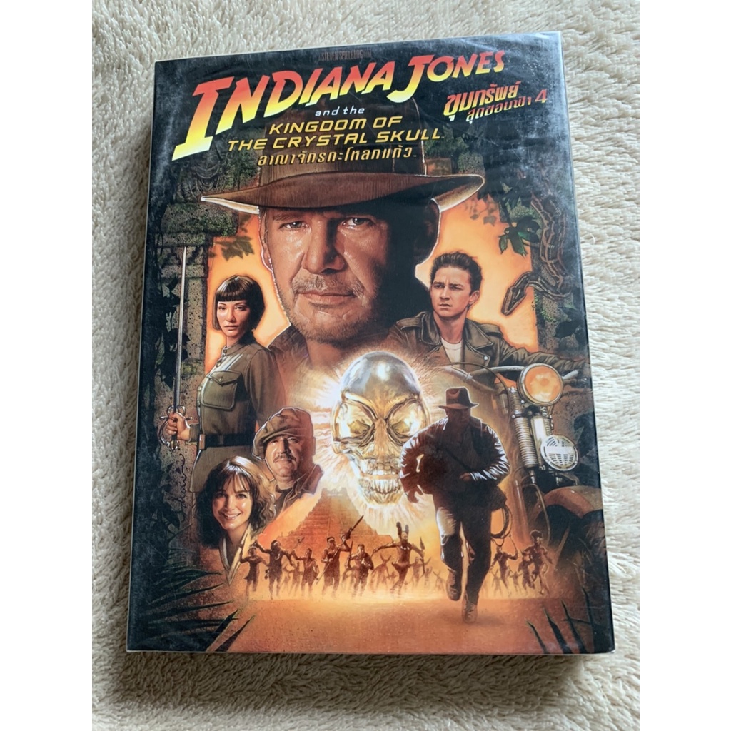 INDIANA JONES AND THE KINGDOM OF THE CRYSTAL SKULL DVD.หนังลิขสิทธิ์