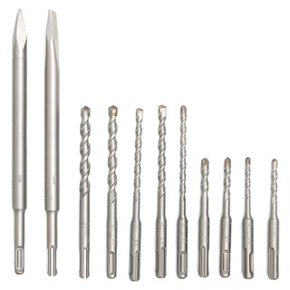 เครื่องมือช่าง สว่าน ดอกสว่าน ชุดดอกโรตารี่และดอกสกัด BOSCH SDS PLUS CONCRETE DRILL BITS SET BOSCH SDS PLUS SET