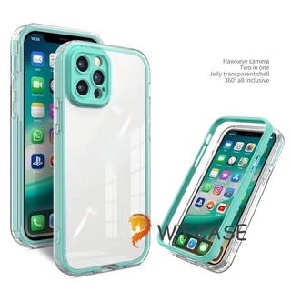 Thickened Drop-Resistant Clear Case for Redmi Note 10 Pro 4G Shockproof Casing Rubber Bumper Hard HD Transparent Cover