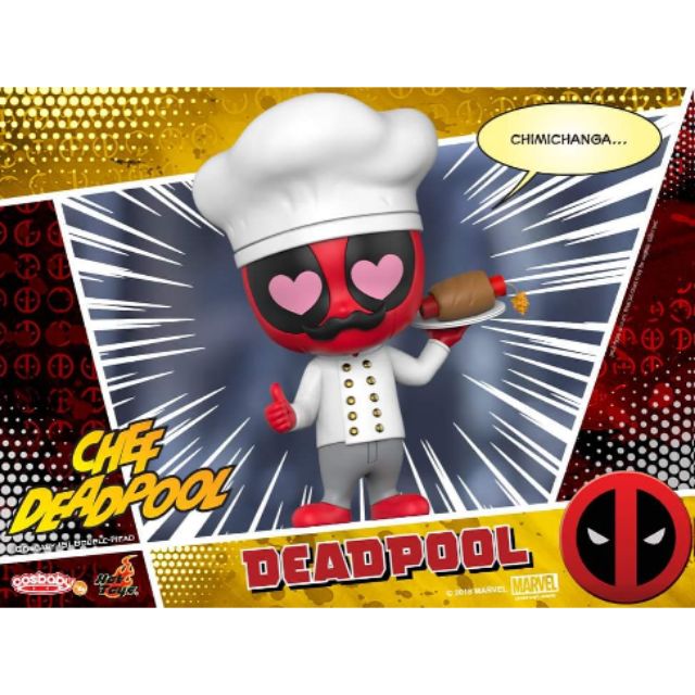 Cosbaby Chef Deadpool ของแท้100% จากHottoys