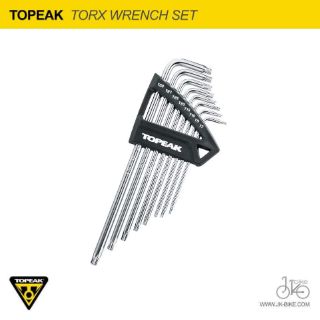 ชุดประแจหกแฉก หัวท๊อกซ์ 8 ฟังก์ชั่น TOPEAK TORX WRENCH SET